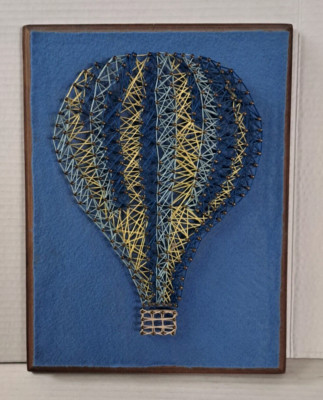 String art kit Balloon DIY craft kits wooden board String art pattern