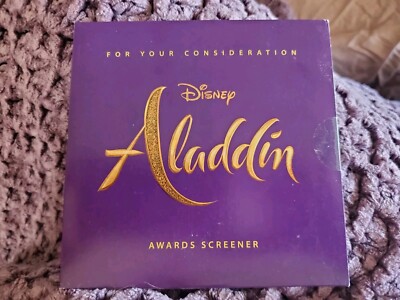 Disney Aladdin Best Original Song ''Speechless'' Cd For Your Consideration Promo