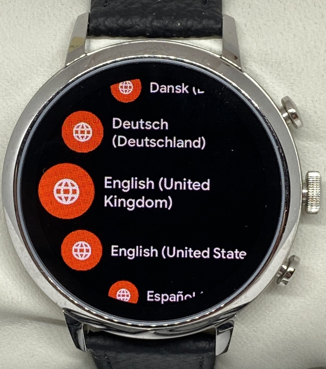 Fossil Gen 4 Authentic Digital Dial Smart Watch Custom Band