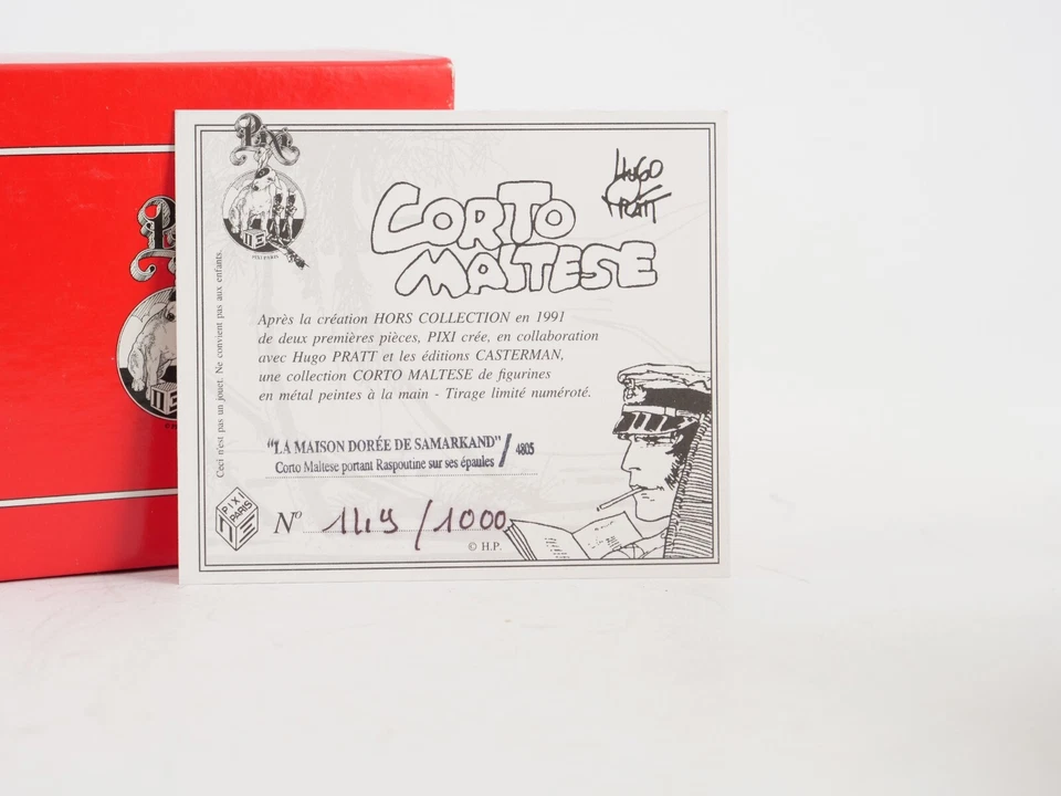 Pixi N° 4805 La Casa Dorada De Samarcanda CORTO MALTESE Con Raspoutine Caja - Imagen 2 de 4