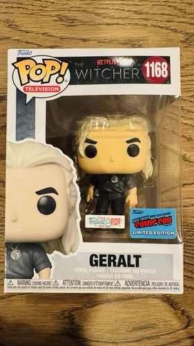 Funko Pop! TV The Witcher 1168 Geralt 2021 NYCC Exclusive Festival Of Fun 