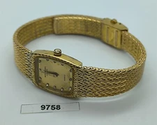 PROJECT TO FIX RAYMOND WEIL LADIES GOLD QUARTZ MESH BAND WATCH EU SHIP 9758