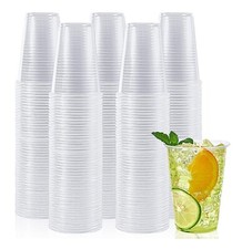 Disposable Plastic Cups Clear Reusable Water Cooler Vending Glass 7oz 2000pcs