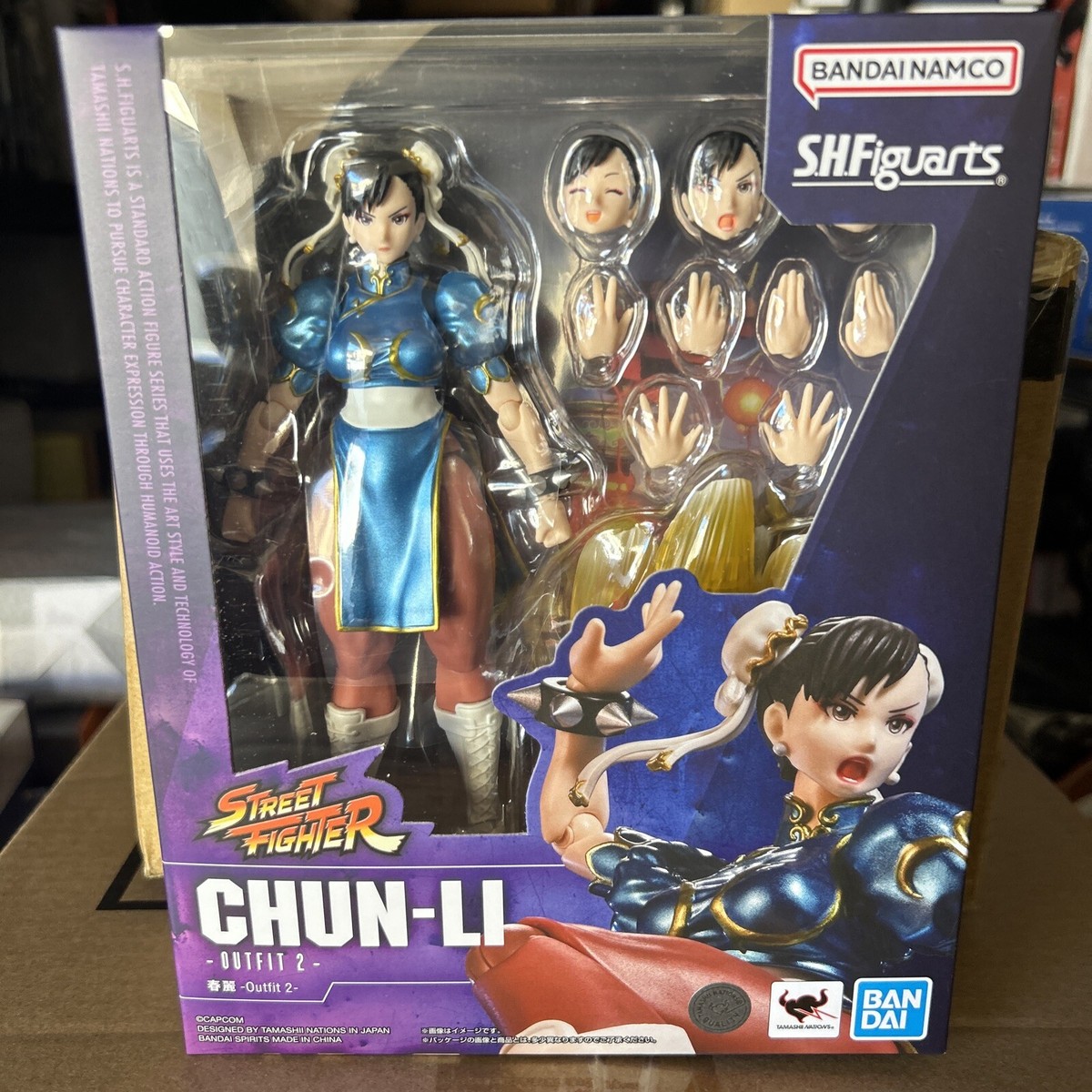 In-Stock Bandai S.H.Figuarts Chun Li -Outfit 2- 