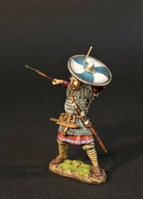 JOHN JENKINS VIKINGS  SAXONS SX-57B ANGLO SAXON FRYDMAN DEFENDING WITH SPEAR