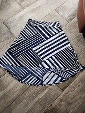 Cato Woman Skirt Women's Ladies Size XL . Blue And White Geometrics
