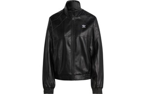 Adidas Faux Leather Jacket | eBay