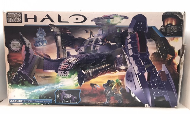 Mega Bloks Halo Covenant Scarab 