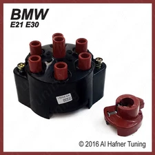 BMW 323i, 320/6 e21 Bremi distributor cap and rotor set 12 11 1 289 519/286 111
