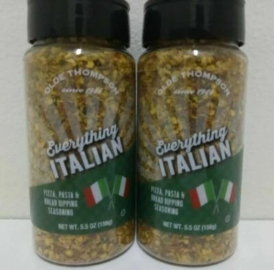 Olde Thompson Everything Italian Seasoning Pizza, Pasta & Bread Dipping (2 Pack)