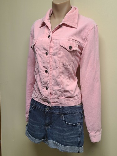 Sutton Studio pink corduroy long sleeve 