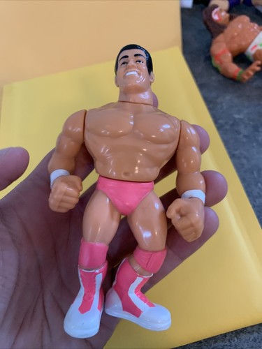 WWF Rick Model Martel Hasbro 4.5� Wrestling wwe Fi...
