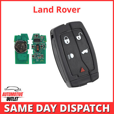 5 BUTTON REMOTE DASH SLOT KEY FOB 433MHZ FOR LAND ROVER FREELANDER 2 2007-2015