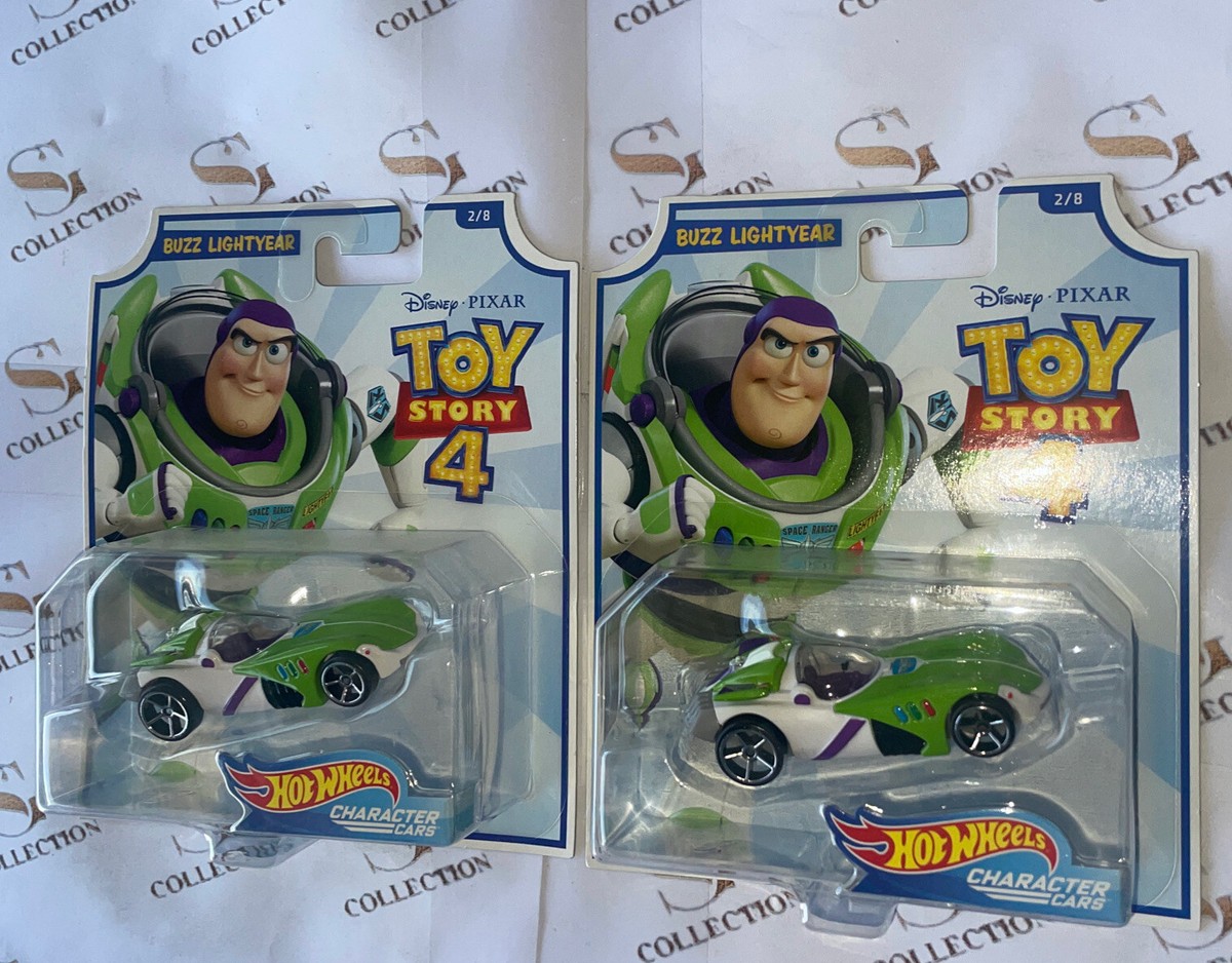 Toy Story Hot Wheels ホットウィール Buzz 完売品 Toy Story 3 Hot Wheels Blastin' Buzz and Wheelin Woody Die-Cast