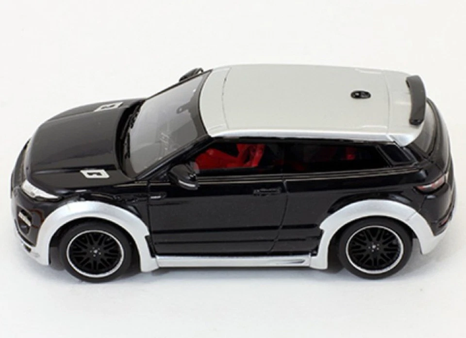 RANGE ROVER EVOQUE 4X4 2012 Di HAMANN NERO ARGENTO SUV PREMIUM X PR0274 1/43 - Immagine 2 di 2