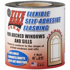Tite Seal Window  Door Flashing,Flexible,Self-Adhesive,Waterproof,6-In.x25-Ft.