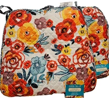 The Pioneer Woman - Flea Market Quilted~Reversible Chair Cushions SET OF 2 ~ NWT