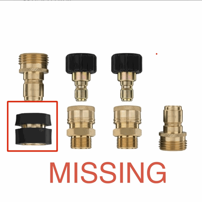 #ad #ad RYOBI 7 Piece Quick Connect Upgrade Kit for Pressure Washers 4000 PSI $19.95