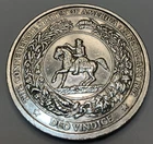 2002 Confederate Dollar 1oz Silver Round In Capsule. Rare