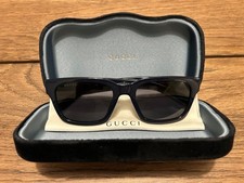 New Gucci GG1857S 004 Blue/Blue 55-20-145 Sunglasses