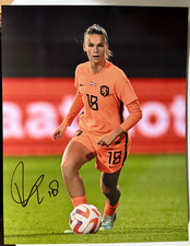Netherlands Kerstin Casparij  Autographed Signed 11x14 Photo COA #1
