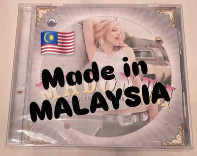 MADONNA CD Maxi Single Sealed What It Feels Like For A Girl Made In MALAYSIA 