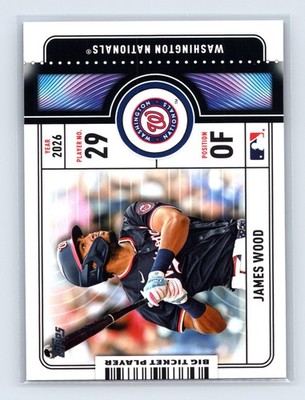 James Wood Washington Nationals 2026 Topps #BTP-15 Big Ticket Players
