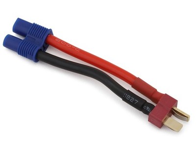 Gens Ace Deans Male to EC3 Female Adapter Cable (12AWG) [GEADM2E3F]