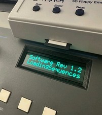 Emu SP-1200 MkII Black Case  Super Enhanced Black LUX PMVA LED Display 