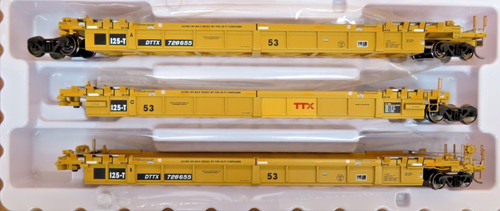 Juego de coche pozo articulado Atlas escala HO TTX Thrall 53' 728655 20 006 628 | Condition: New