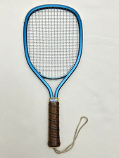 Vintage Jennifer Harding Ektelon Racquetball Racquet Blue Frame Brown Grip