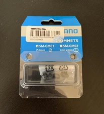 Shimano E-Tube Di2 Grommet SM-GM01, 6mm Circles, 4pcs 7mm x 8mm