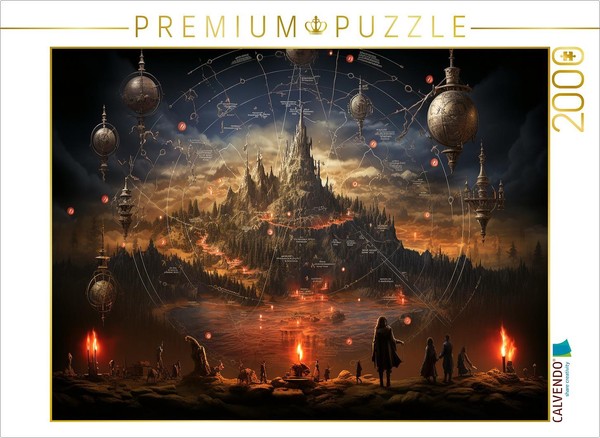 Calvendo Puzzle Zusammenkunft | 2000 Teile Lege-GrößE 90X67Cm Foto-Puzzle FüR Gl-image