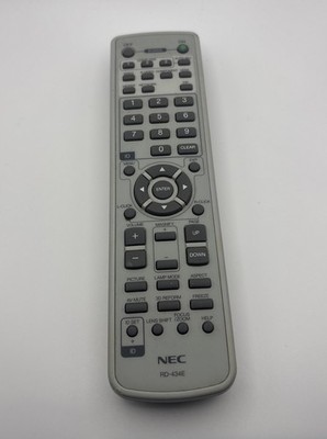 NEC OEM Replacement Remote RD-434E NP905 VT800 7N900811 - Tested!