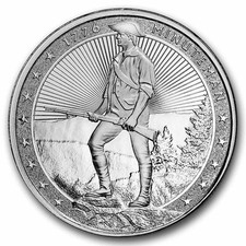1 oz Silver Round - Minuteman-Pre-Sale 87.25 per troy oz