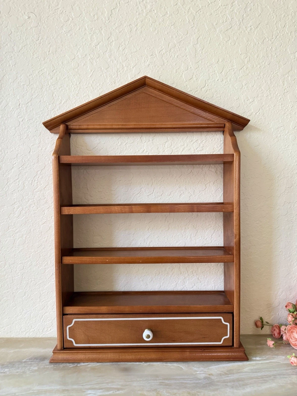 Vintage Lenox 1989 Spice Village Rack With Drawer (Made in Taiwan)