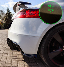 Heckansatz Seitenteile aus ABS für Audi TT 8J + S-Line Competition OEM optik