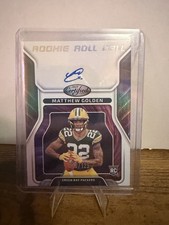 2025 Certified - Rookie Roll Call Signatures Matthew Golden #RRC-MGN /125 RC