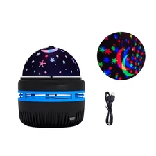 LED Starry Sky Projector Light USB Remote Control Rotating Aurora Galaxy Spotlig