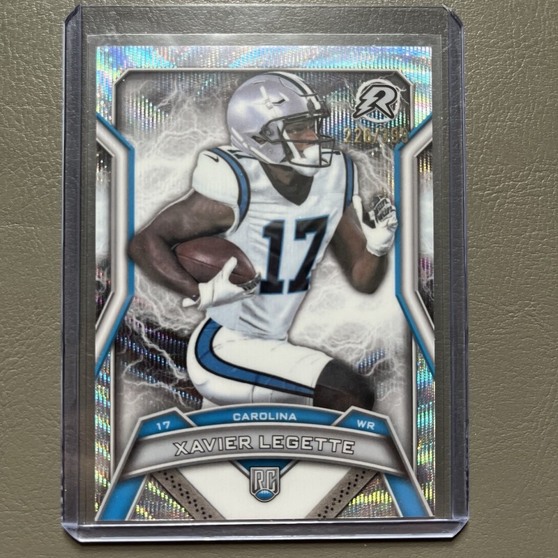 Xavier Legette Surge Rookie #/399 2024 Topps Resurgence Carolina Panthers