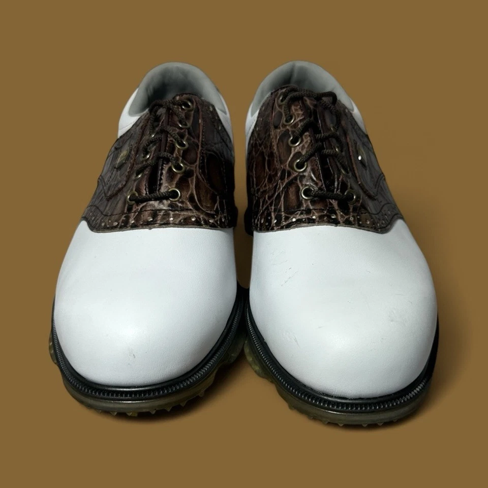 Zapatos de golf FootJoy-DryJoys Opti-Flex2 con cordones #53754 para hombre talla 8,5XW Foto 2 de 4