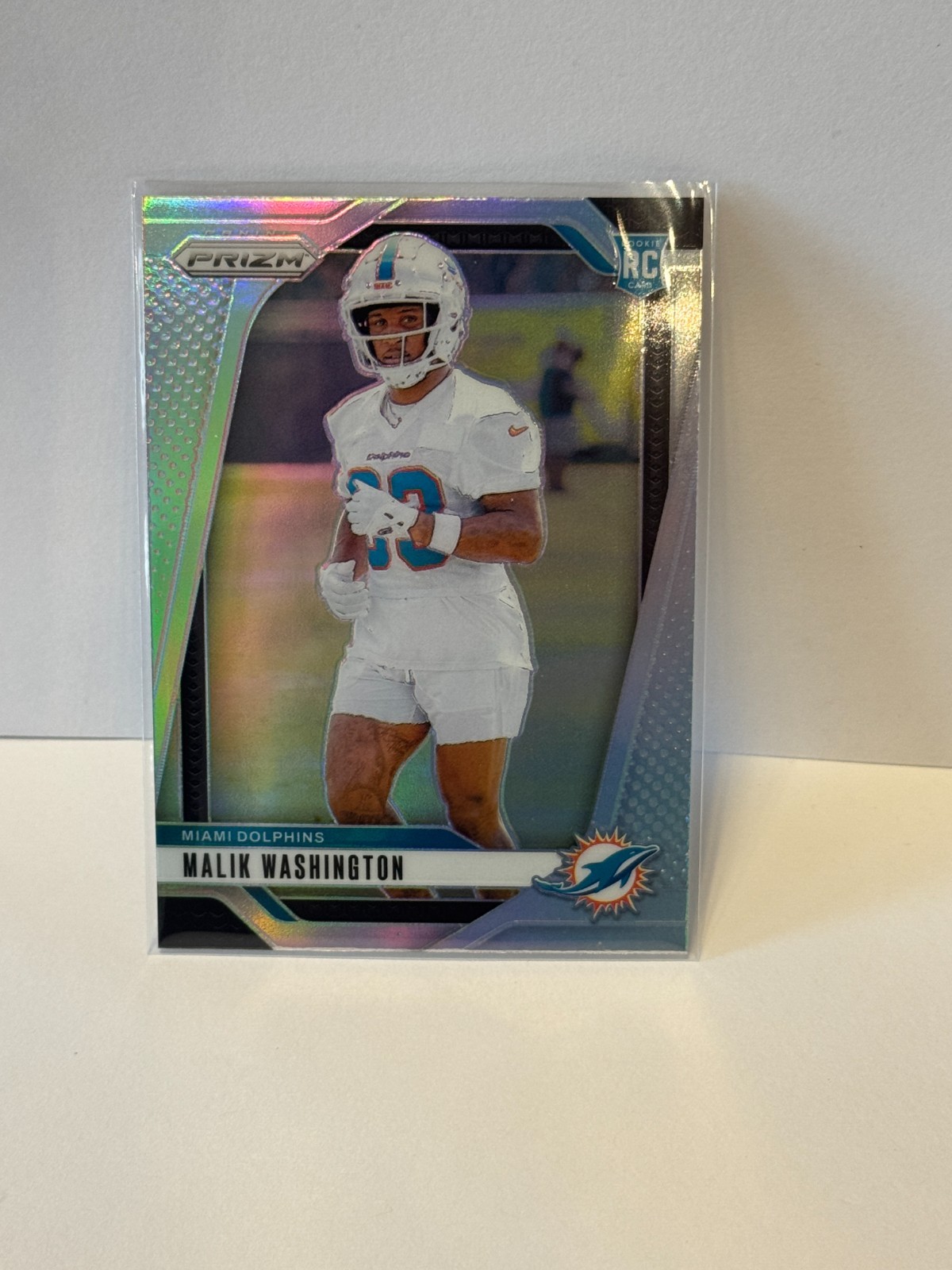 2024 Panini Prizm - Rookies Malik Washington #371 Silver Prizm (RC)