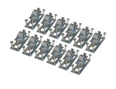 12-Pack of OZCO Lot of Ozco 52212 WAP-OZ Fence Brackets 2-3/8''