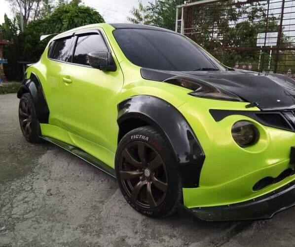 fits NISSAN JUKE 1 gen 1119 wide body Fender Flares XR. unpainted set