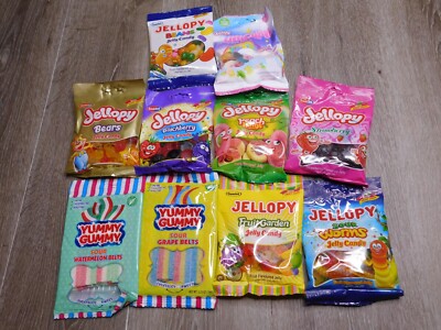 11 Jellopy Halal Fruity Gummies Gummy Bear Jelly Beans Jelly Candy Turkey