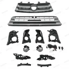 For Highlander 2017-2019  Bumper Upper Grille/Lower Grill/Foglight Kits/Brackets