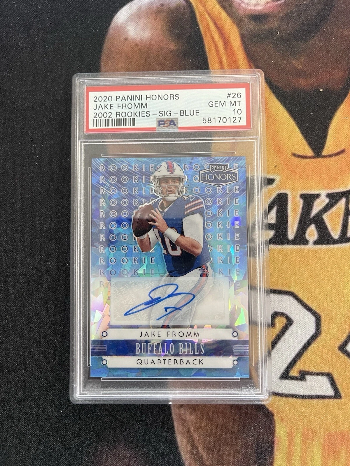 Jake Fromm Panini Honors 2002 Rookies #26 Signature-Orange