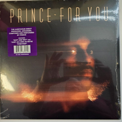 Prince For You LP Album Vinyl Schallplatte auf Warner Records 2023 Neuauflage Funk Soul