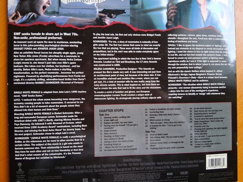 laserdisc đź“€ SINGLE WHITE FEMALE ( USA ) 1 disque " Edition de luxe " - Photo 4/4