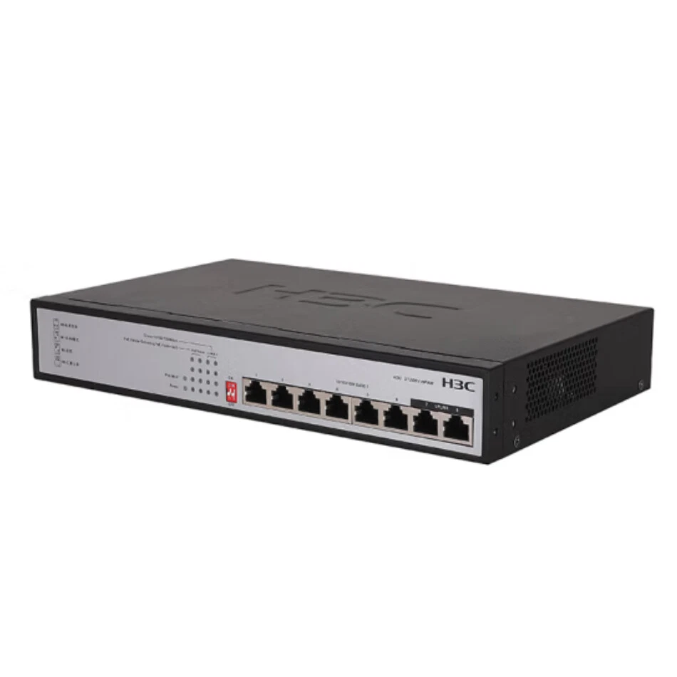 8 Gigabit Unmanaged Enterprise POE Network Switches 60W S1208V-PWR - Image 3 of 4